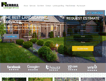 Tablet Screenshot of merrillservices.com